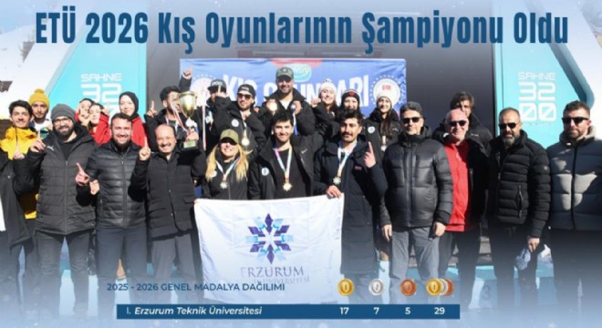 ETÜ 2026 kış oyunlarının şampiyonu oldu