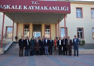 Taşkesenlioğlu Aşkale’deydi