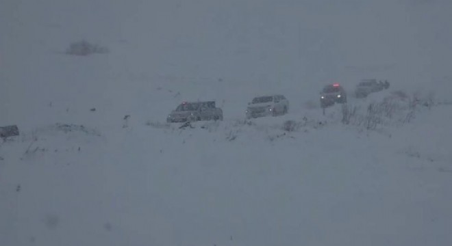 Aksu Yaylasında çığ