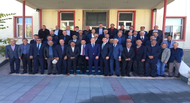 Aşkale de Muhtarlar Günü gündemi