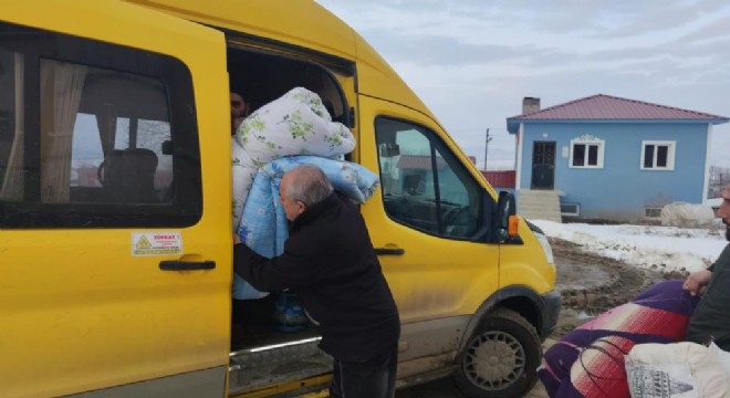 Aşkaleliler Depremzedeler için seferber oldu