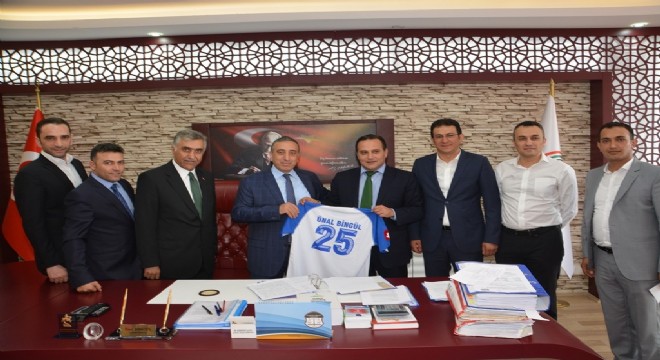 BB Erzurumspor dan yargı başkanlarına ziyaret