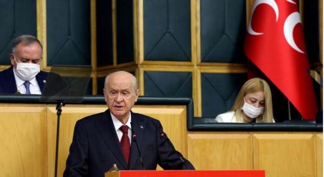 Bahçeli:  Yüreğin yetiyorsa sorularıma cevap ver 