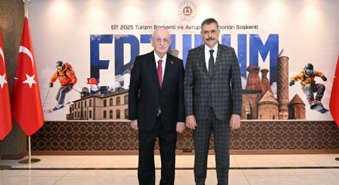 Çiftçi, 27. dönem TBMM Başkanı Kahraman’ı ağırladı