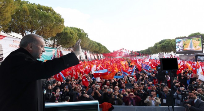 Cumhurbaşkanı Erdoğan a sevgi seli