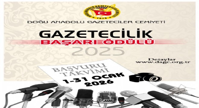 DAGC gazetecileri ödüllendirecek