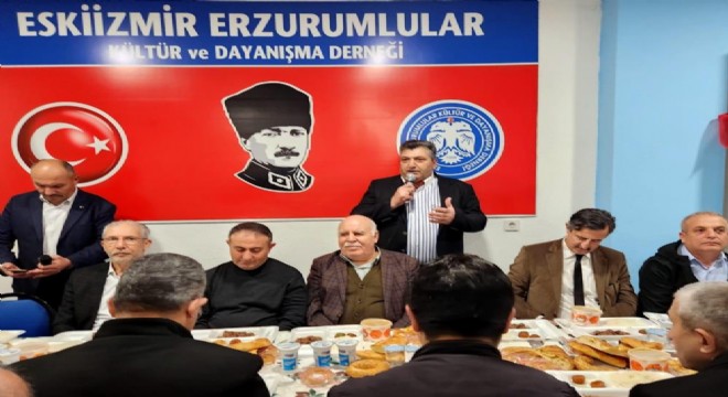 Dadaşlar iftar yemeğinde buluştu