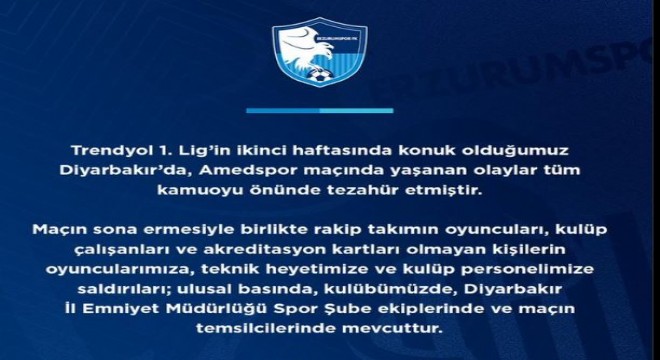 Dal: ‘Görüntüleri yetkililere ilettik’