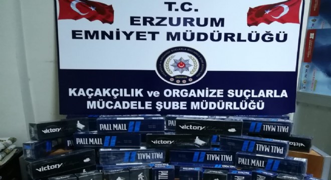 Emniyet’ten kaçak sigara operasyonu