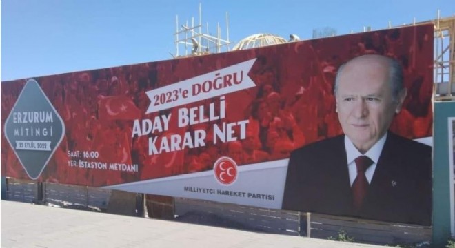 Erzurum Bahçeli’yi ağırlayacak