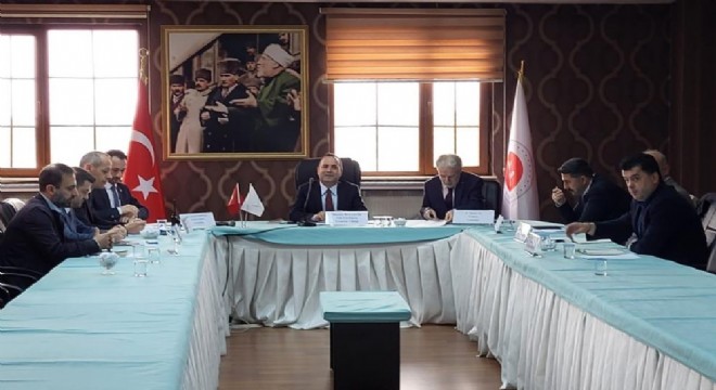 Erzurum Kurban Hizmetleri Komisyonu toplandı