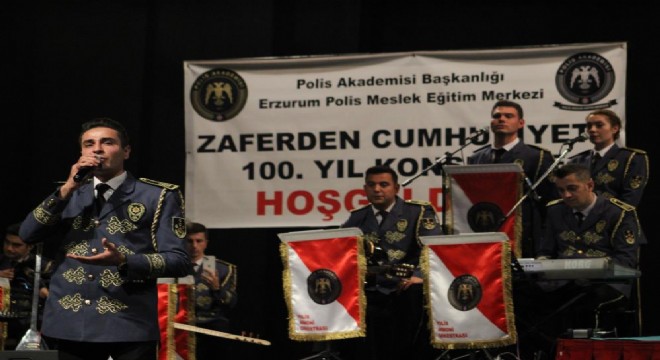 Erzurum Polis Akademisi’nden 100. Yıl konseri