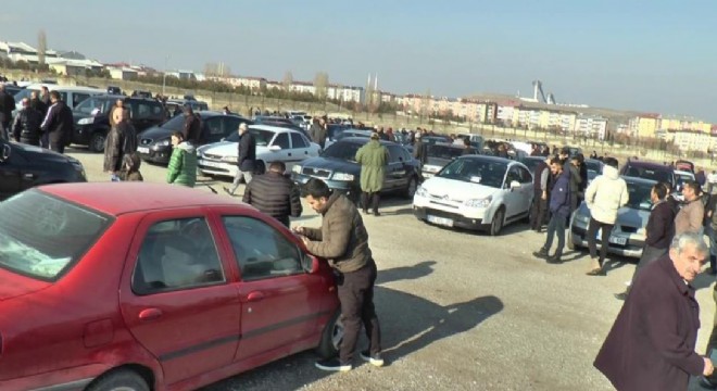 Erzurum’da 3 bin 61 araç devredildi