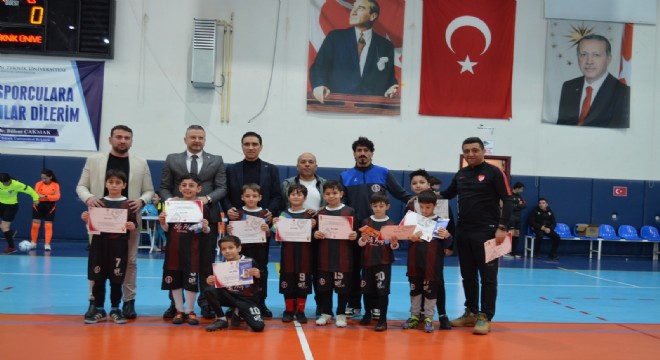 Erzurum'da Çocuk Futbolu etkinlği