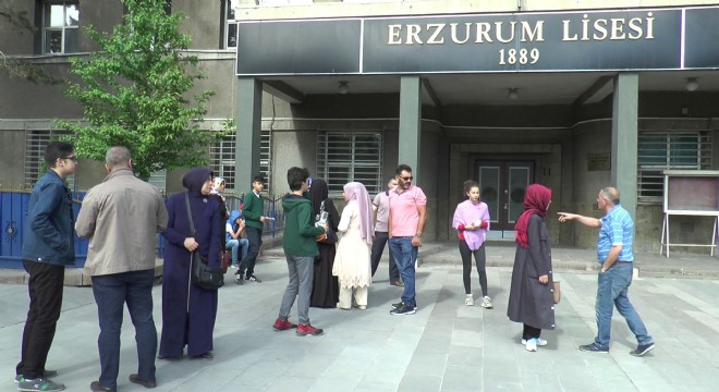 Erzurum’da LGS heyecanı