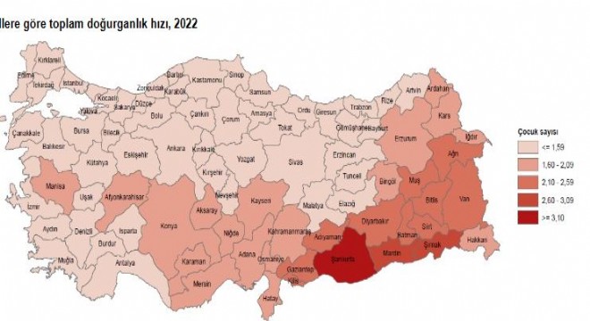 Erzurum’da doğum sayısı düştü