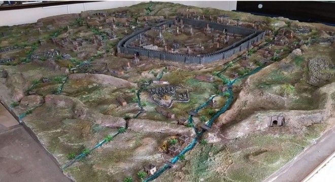 Erzurum’un 1800 lü yıllarını maketleştirdi