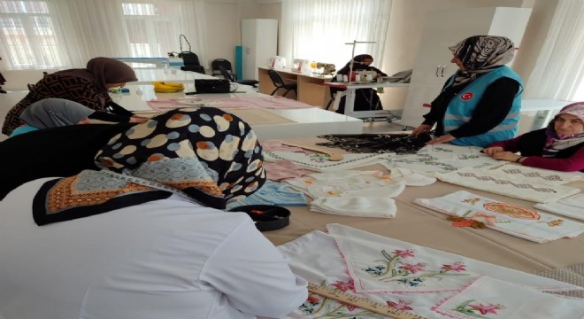 Erzurumlu kadınlar hayırlı hizmette yarışıyor