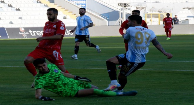 Erzurumspor evinde kayıp: 1 - 1