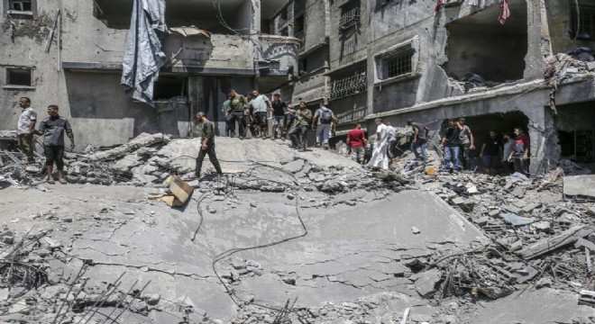 Gazze’de can kaybı 56 bin 156'ya ulaştı