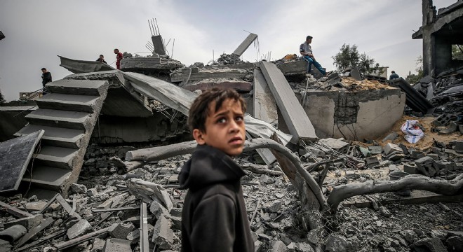 Gazze'de çaresizliğin fotoğrafı