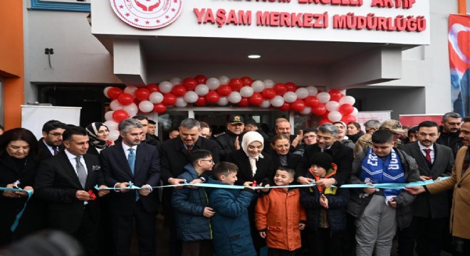 Göktaş Engelli Aktif Yaşam Merkezi'ni hizmete açtı