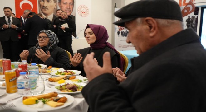 Göktaş, şehit yakınlarıyla gönül sofrasında buluştu