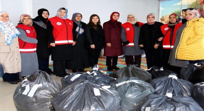 ‘Gönüllü Anneler’den 250 Aileye destek