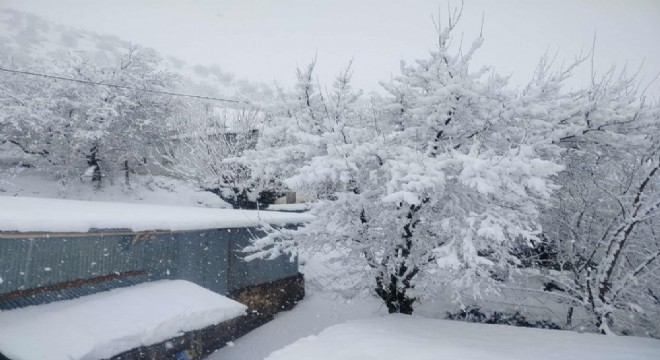 Malatya'da 9 ilçede eğitime kar engeli