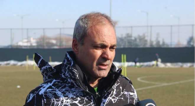 Sözeri Erzurumspor ve lig sürecini değerlendirdi