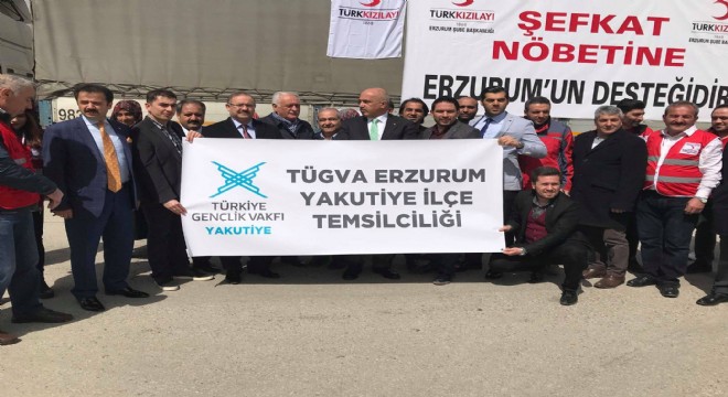 TÜGVA’dan Afrin’deki çocuklar için yardım tırı