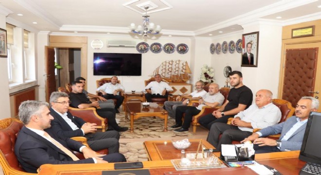 Tarıkdaroğlu Oltu'da temaslarda bulundu