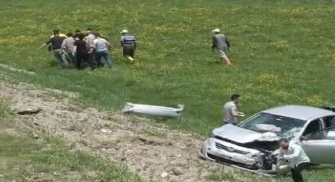 Tortum yolunda trafik kazası: 1 yaralı