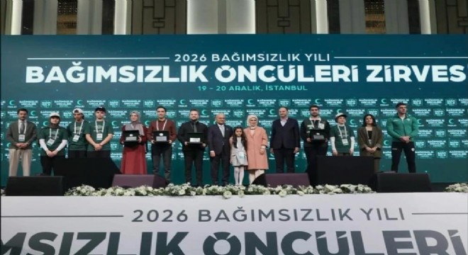 Yeşilay Erzurum Şubesi’ne ödül