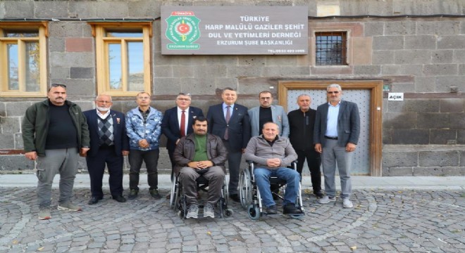 Yırtar’dan gazilere ziyaret