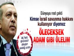 Başbakan Erdoğan resti çekti