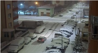 Erzurum da taşımalı eğitime kar yağışı nedeniyle 1 gün ara