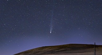 Lemmon kuyruklu yıldızı Bitlis semalarında parladı