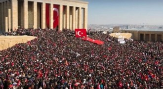 1 milyondan fazla kişi Anıtkabir’i ziyaret etti