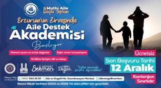 Aile destek akademisi başlıyor