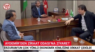 Aydemir: “Erzurum’un Ekonomik Kimliği Tarım ve Hayvancılıktır”