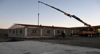 Aziziye'de barınak yapılıyor