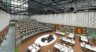 Bölgenin en büyük Kütüphanesinde geri sayım