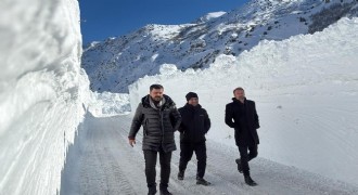 Çığ ulaşımı durdurdu