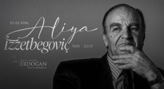 Erdoğan’dan, Aliya İzetbegoviç‘i anma mesajı