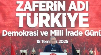 Erdoğan'dan kararlılık vurgusu