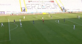 Erzurumspor beraberlikte zirvede !: 1 - 1