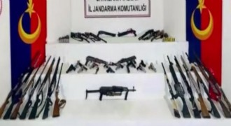 Jandarmadan silah kaçakçılığı operasyonu