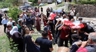 Ormanlı'da Erzurum düğün gelenekleri yaşatılıyor