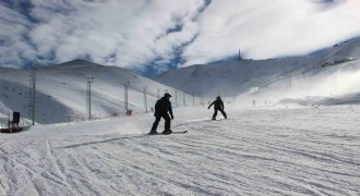 Palandöken’de kar kalınlığı 2.5 metre eşiğinde